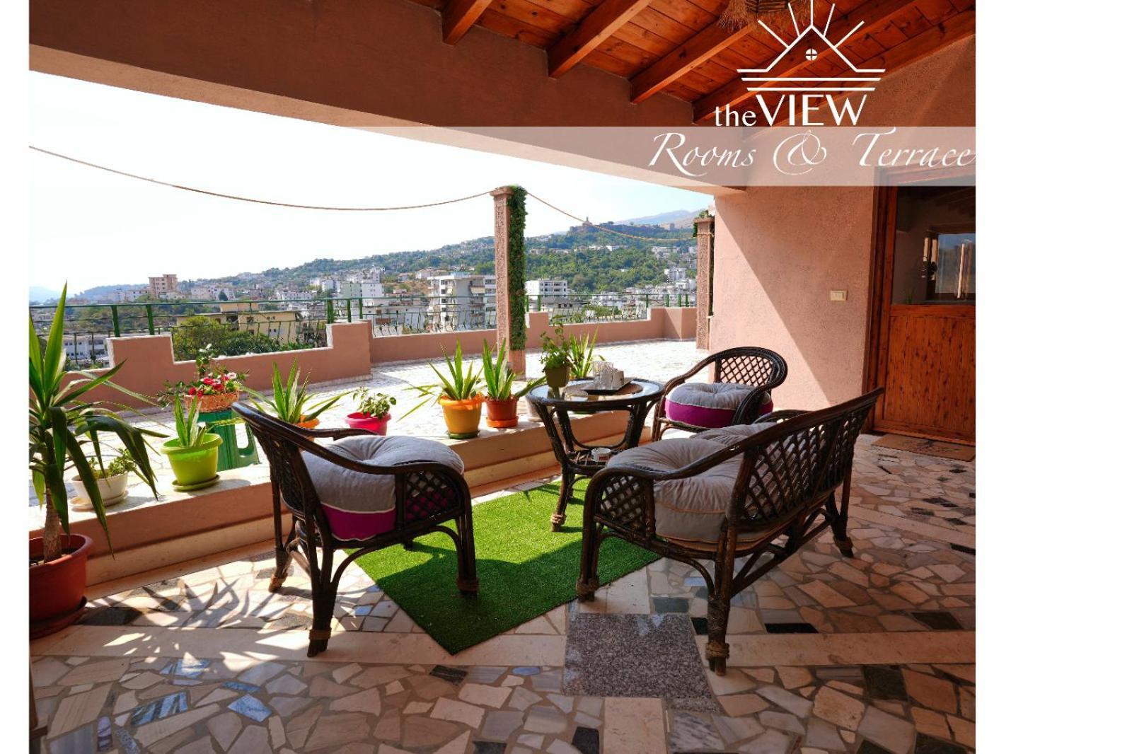 The View Rooms And Terrace Gjirokastër Esterno foto